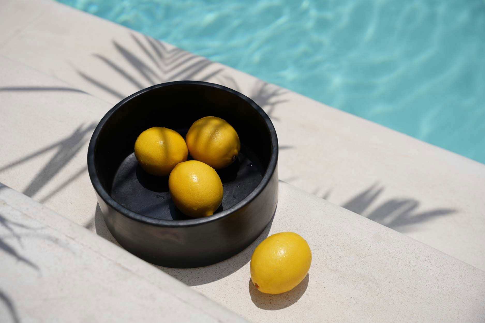 Bazar Bizar De Verbrande Cilinder Schaal - Zwart - Set van 3 - Home & Garden > Decor