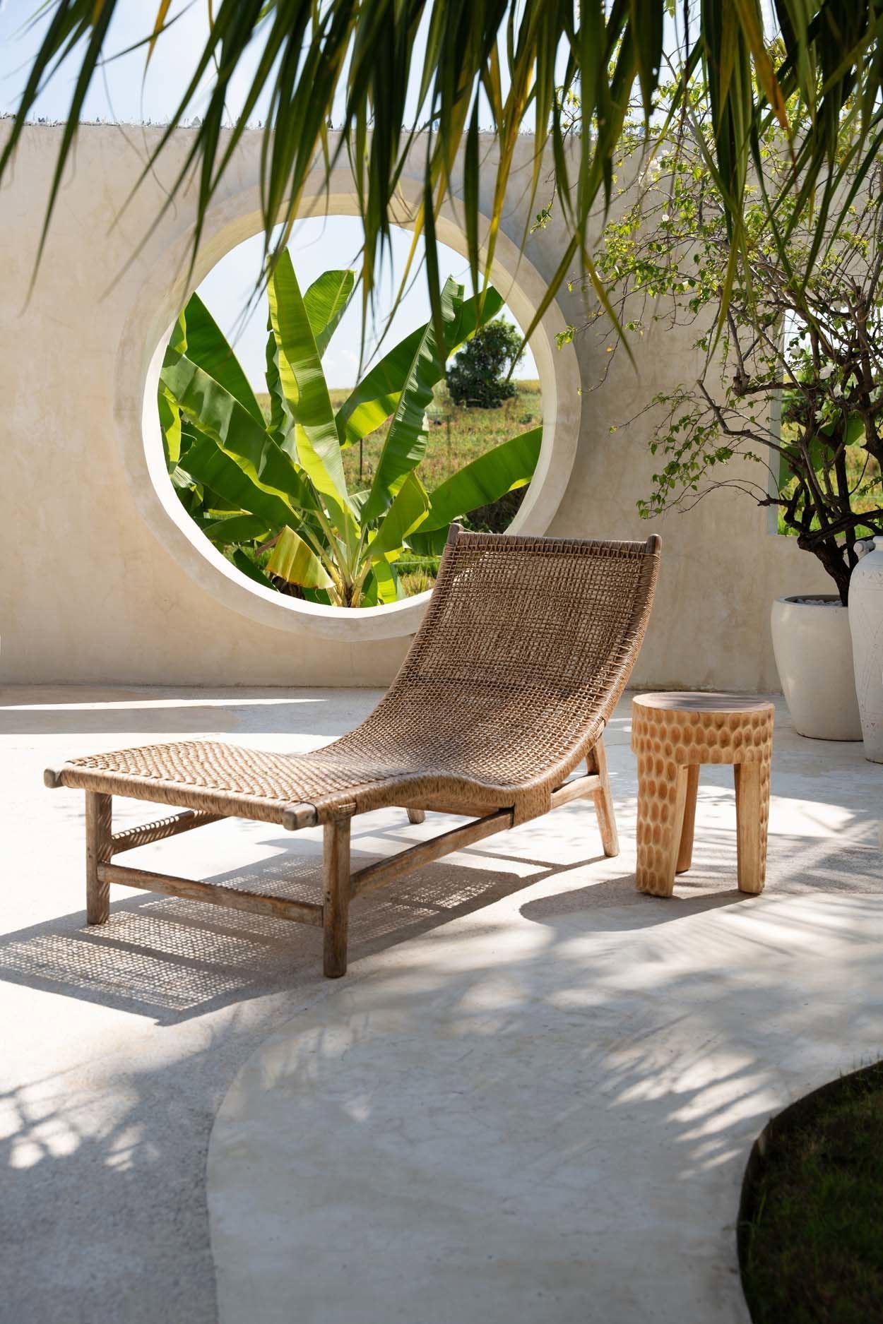 Bazar Bizar Le tabouret Paramo - Naturel - Furniture > Tables