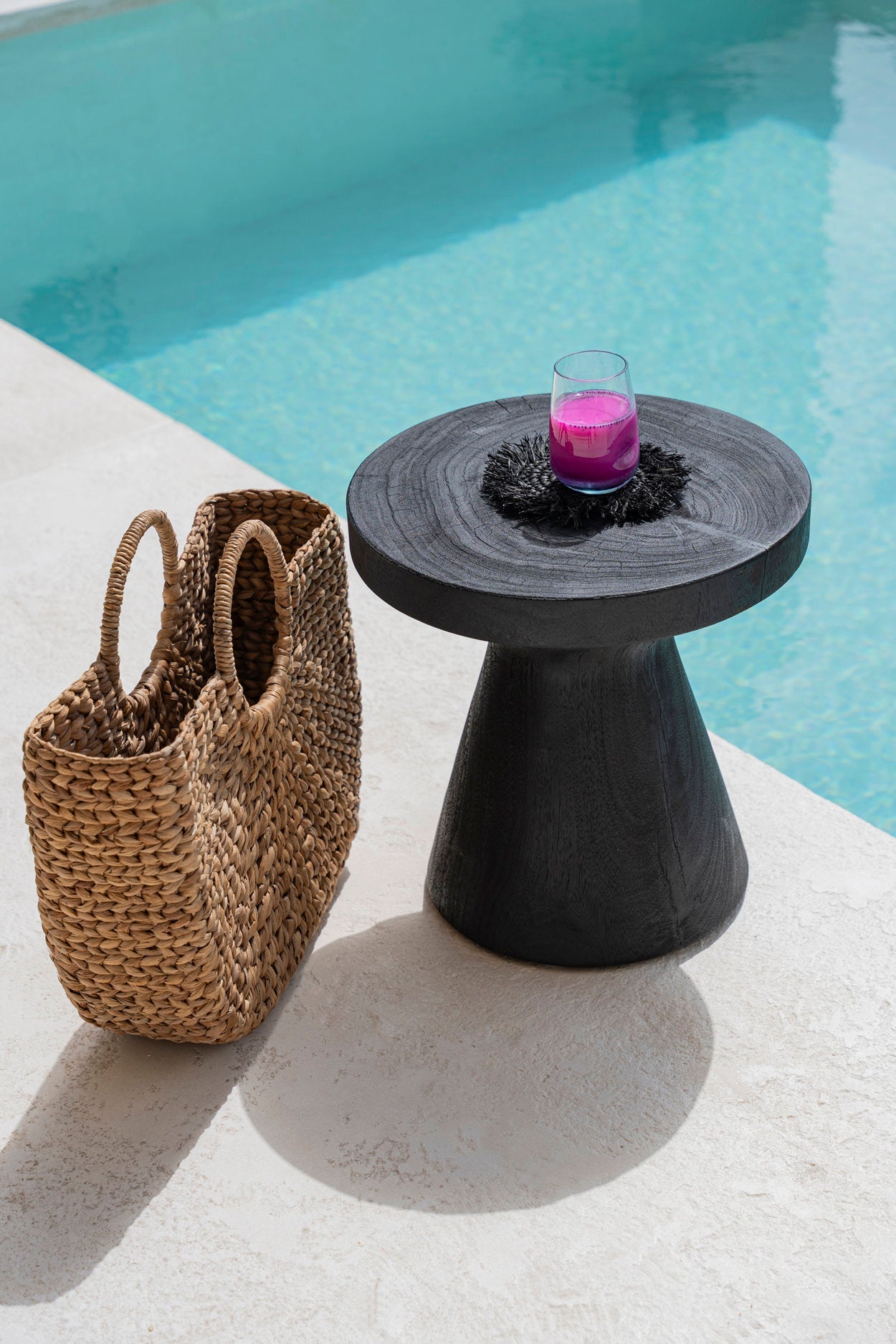 Bazar Bizar De Zwaartekracht Bijzettafel - Zwart -