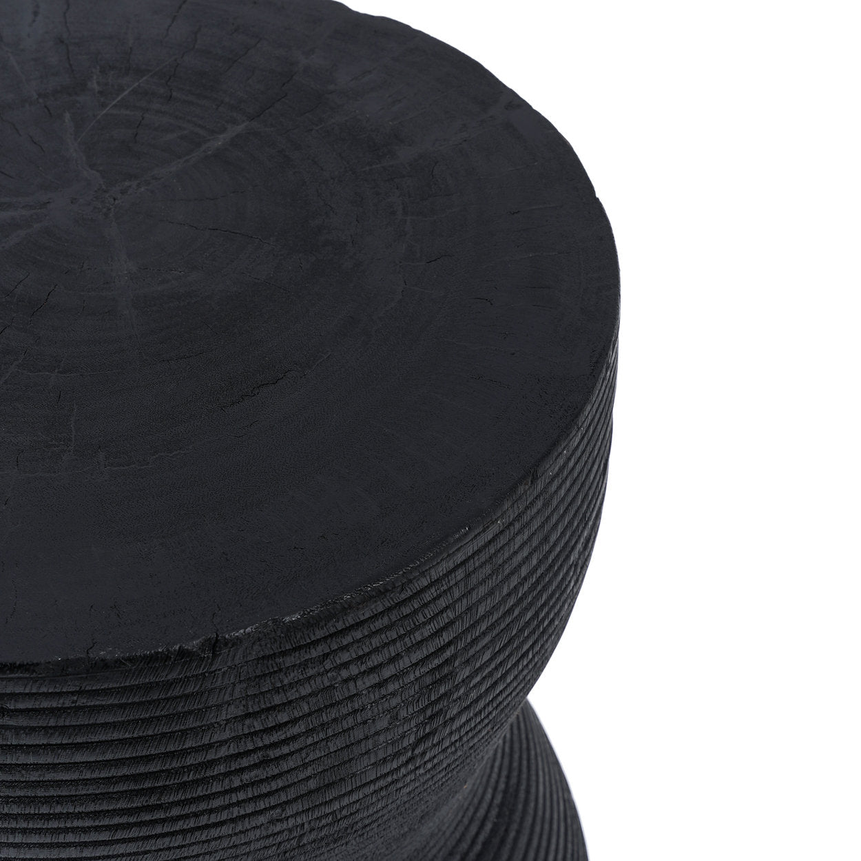 Bazar Bizar Le tabouret Kotoran - Noir - Furniture > Tables