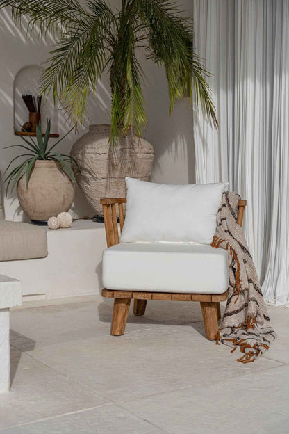 De Malawi eenzitter - naturel wit