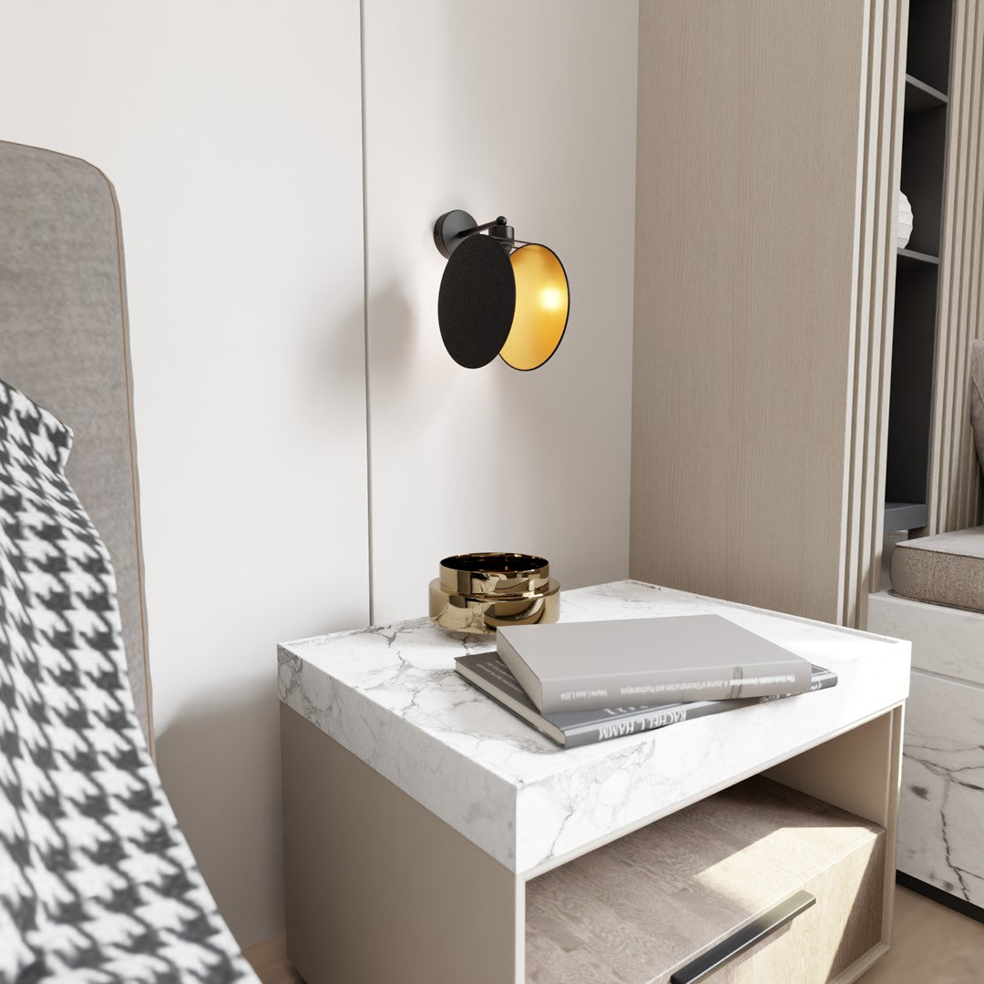 Droppery MOTIF K1 ZWART/GOUD - Home & Garden > Lighting > Lamps