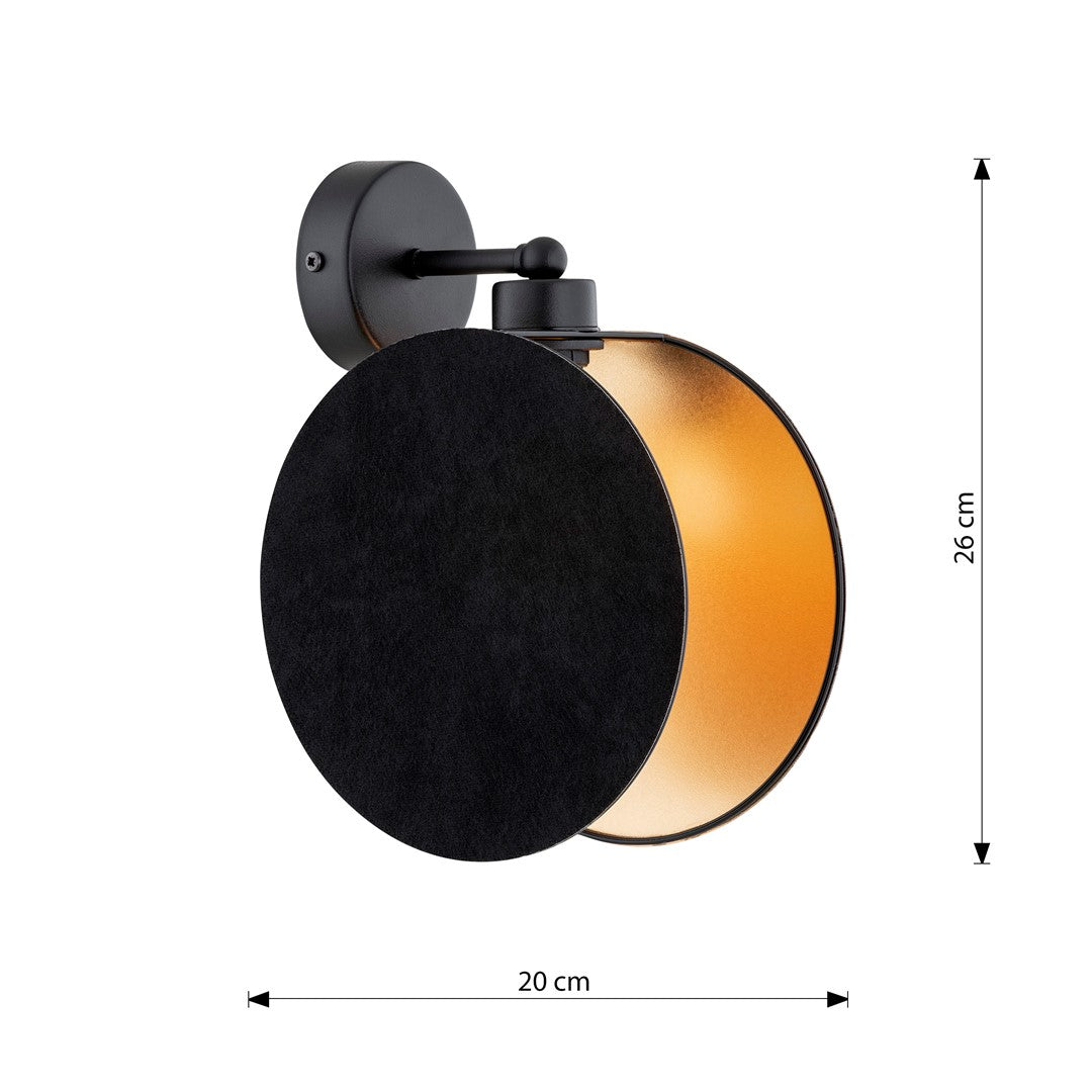 Droppery MOTIF K1 ZWART/GOUD - Home & Garden > Lighting > Lamps