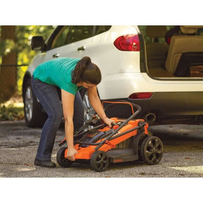 BLACK &amp; DECKER electric lawn mower 48 cm 2000 W mulching 