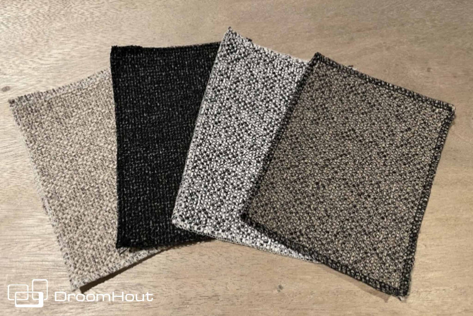 Icon loungeset Bubalou 6-zits hoek + hocker Loungebank DroomHout