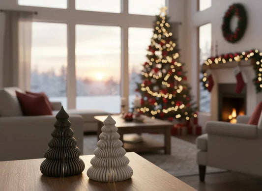 Moderne Kerstboom Tafeldecoratie interieur Flakkee3D