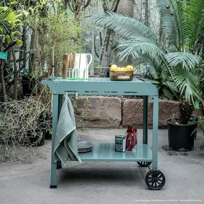 Plancha trolley - LIVOO - GS168V - Groen / Zwart sfeer