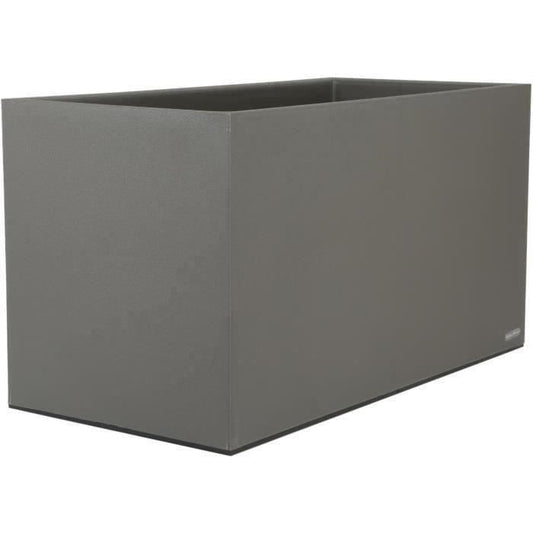 Granite flower box - 60x30 cm - gray