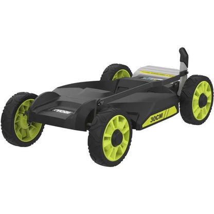 RYOBI RY18LMC30A-120 Self-Propelled Mower - 18V - Cutting Width 30cm - Mulching Function - Lithium Battery + Charger Included