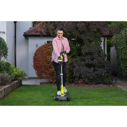 RYOBI RY18LMC30A-120 Self-Propelled Mower - 18V - Cutting Width 30cm - Mulching Function - Lithium Battery + Charger Included
