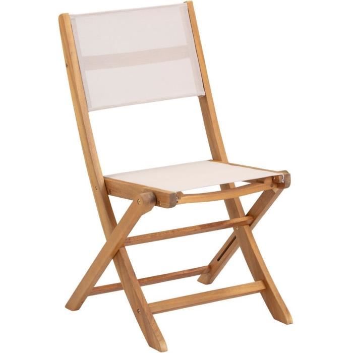 FSC eucalyptus wood garden set - BANGGI - 4 persons