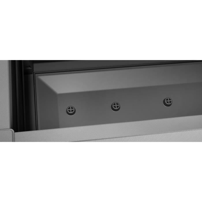 STEFANPLAST Ethica rechthoekige bloembak 80 cm met grafiet traliewerk - Home & Garden > Plants