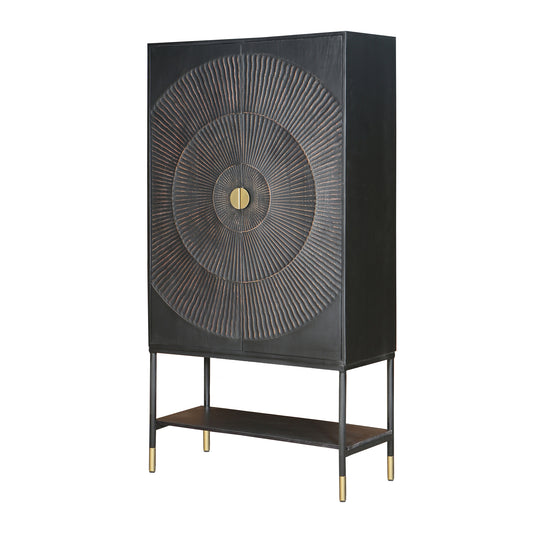 MySons 2-deurs kast met onderplank, hoog -