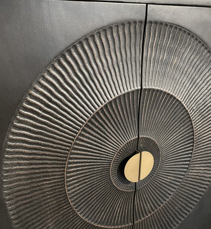 MySons TV-meubel 160 met 2 deuren en 2 open vakken -