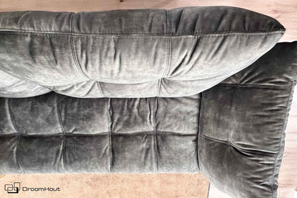 Bank San Diego 3-zits Towerliving - Fuji donkergroen- 1 stuk - showroommodel