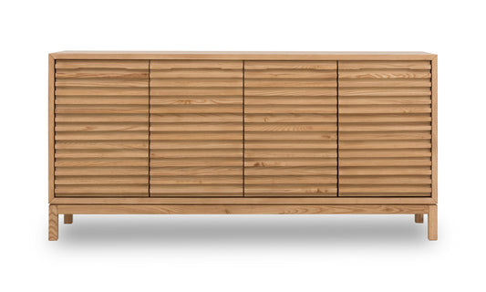 Modus Furniture International Tanner Vier Deurs Dressoir in Vlasachtig -