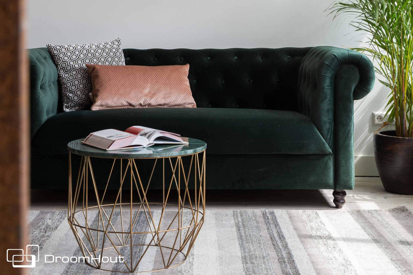 Bank Dutchbone Sofa Chester Velvet 2,5-zits