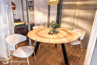 Eettafel DroomHout Fabio - 150 cm - showroommodel Eettafel DroomHout