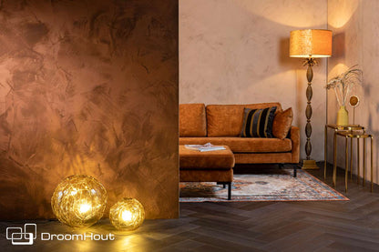 Tafellamp Dutchbone Lune Lamp DroomHout