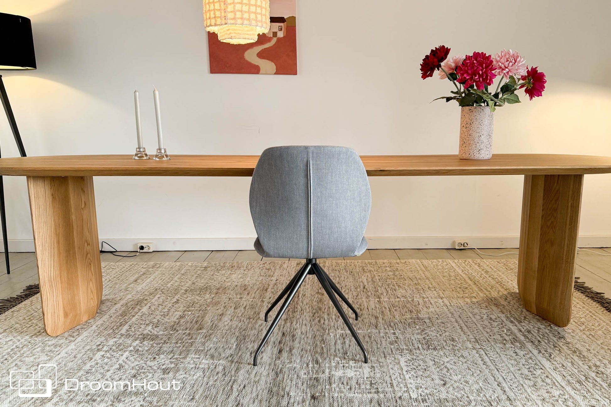 Stoel Mood 91 Met Afneembaar Kussen Mobitec HipHop Zilver Antraciet Stoel DroomHout