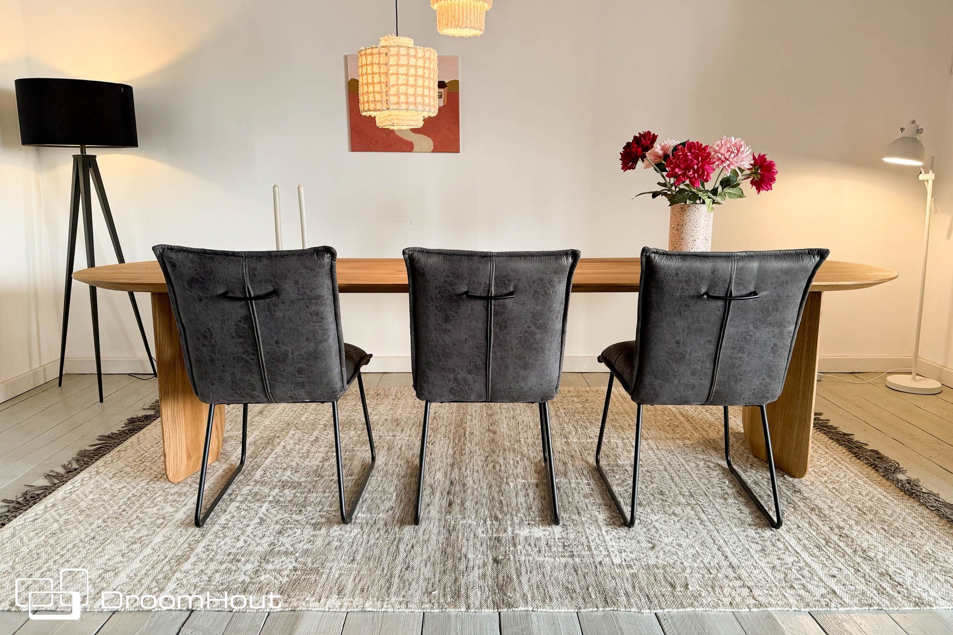 Stoel Seda Tower Living - grey - set van 3 DroomHout