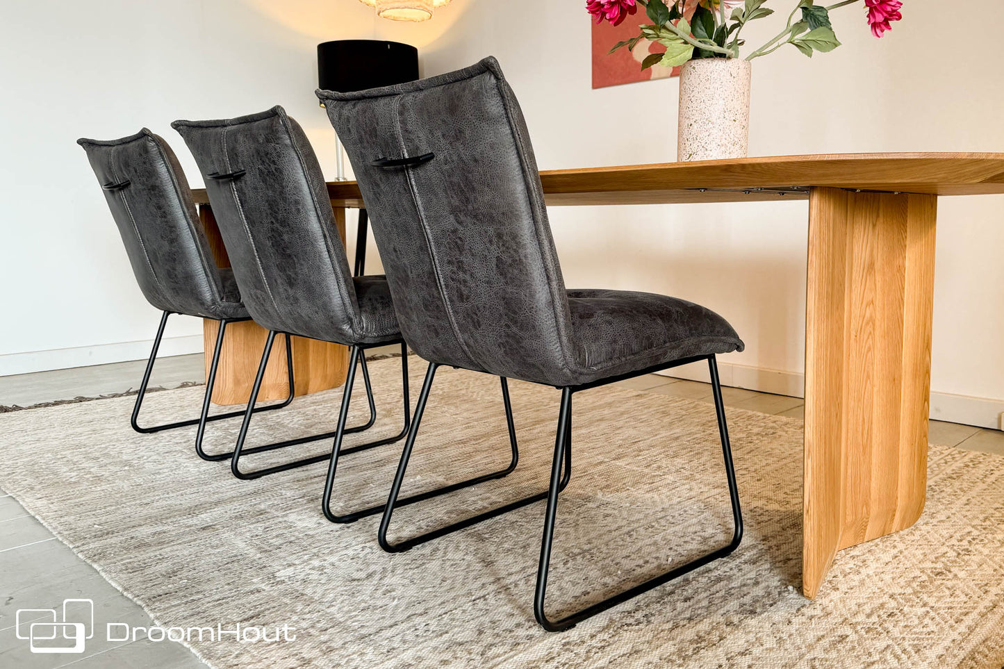 Stoel Seda Tower Living - grey - set van 3 DroomHout