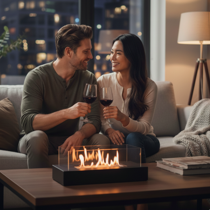 AVOID® - Tafelhaard Zwart Inclusief Vlamdover Avoid