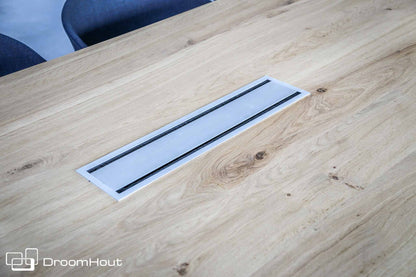 Vergadertafel eiken DroomHout Kopenhagen Vergadertafel DroomHout