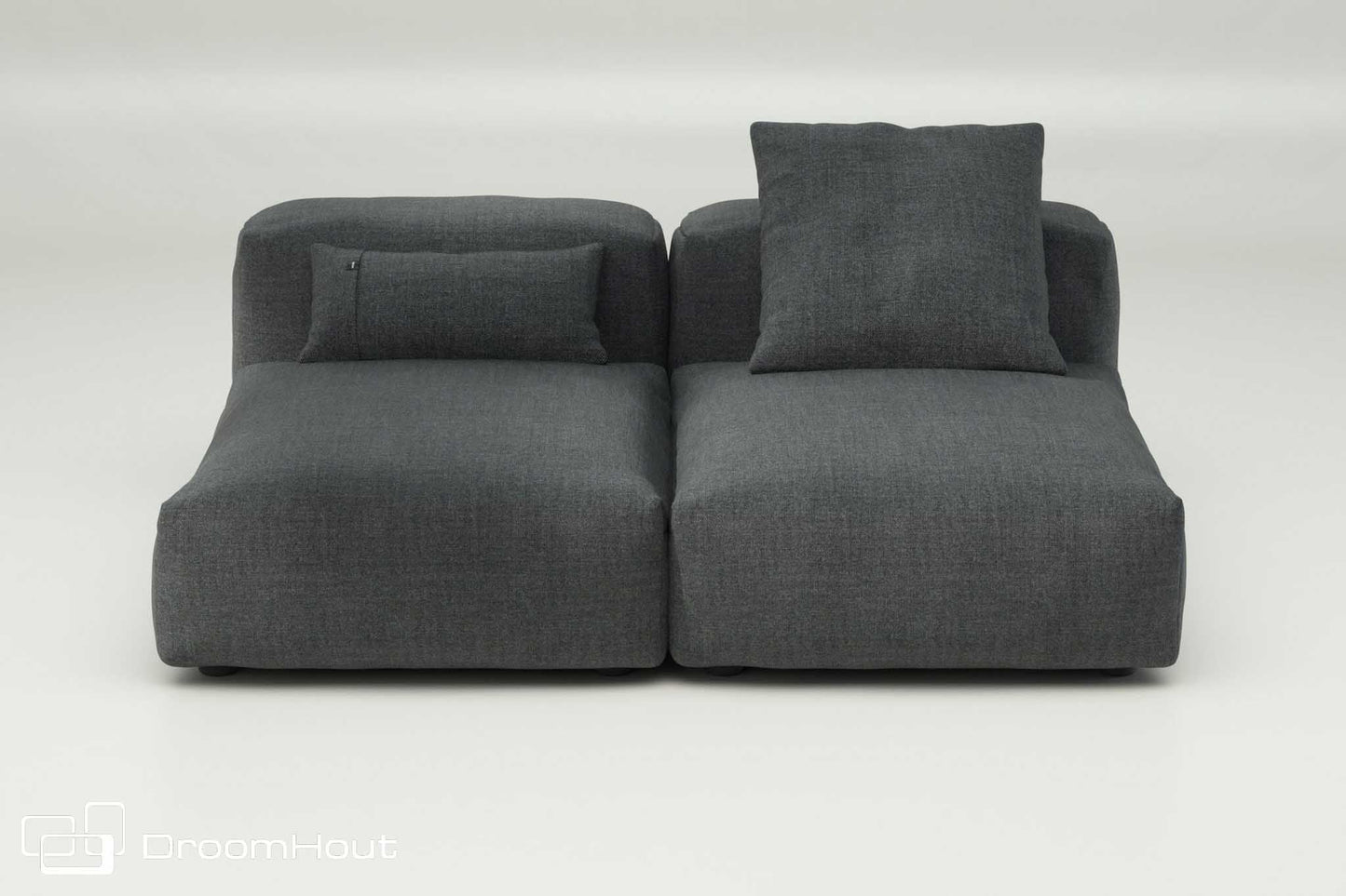 Vetsak sofa set 01 medium pique | dark grey pique | dark grey Sofa DroomHout