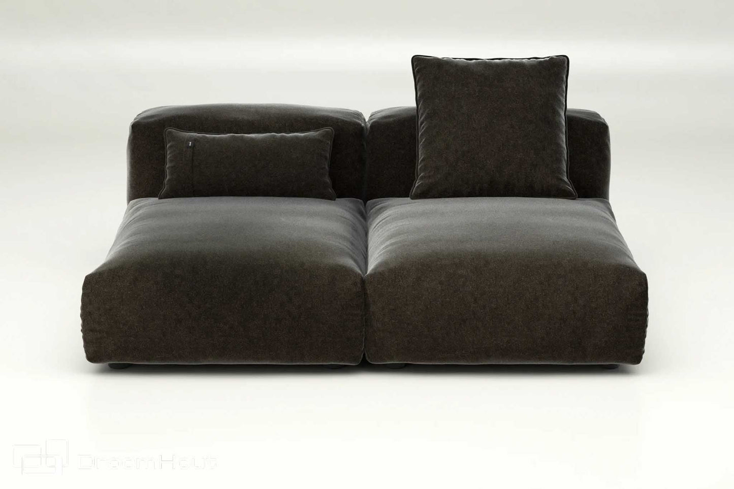 Vetsak sofa set 01 medium sauve | anthracite sauve | anthracite Sofa DroomHout
