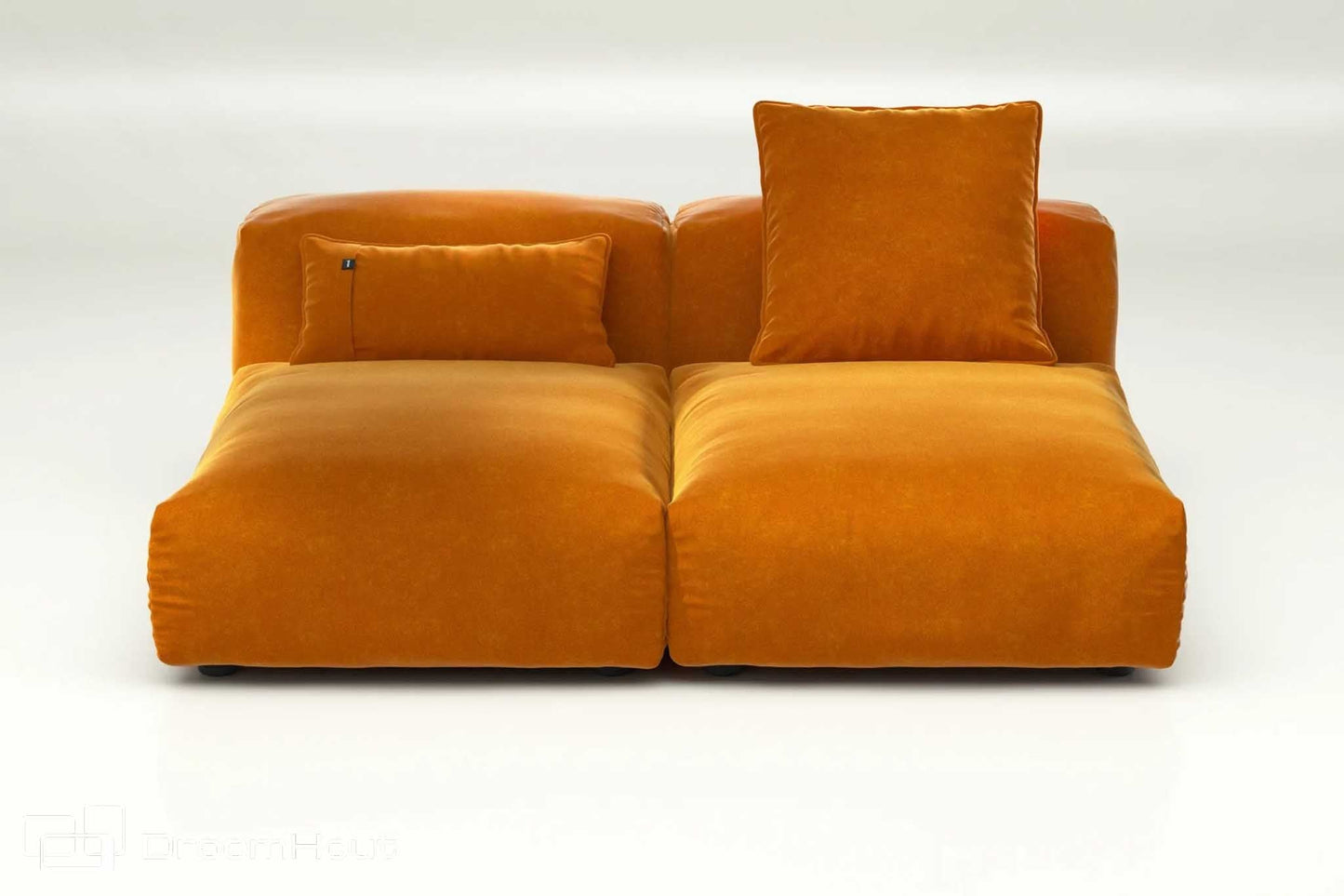 Vetsak sofa set 01 medium sauve | orange blake sauve | orange blake Sofa DroomHout