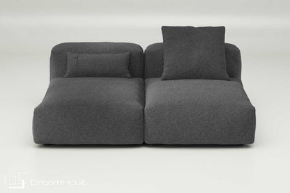 Vetsak sofa set 01 medium loop loop | anthracite loop loop | anthracite Sofa DroomHout