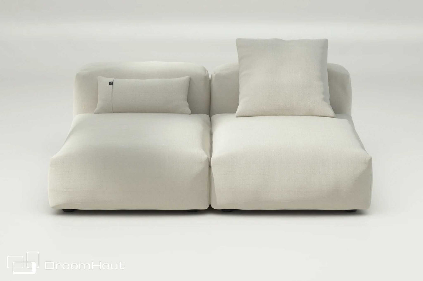 Vetsak sofa set 01 medium pique | creme pique | creme Sofa DroomHout