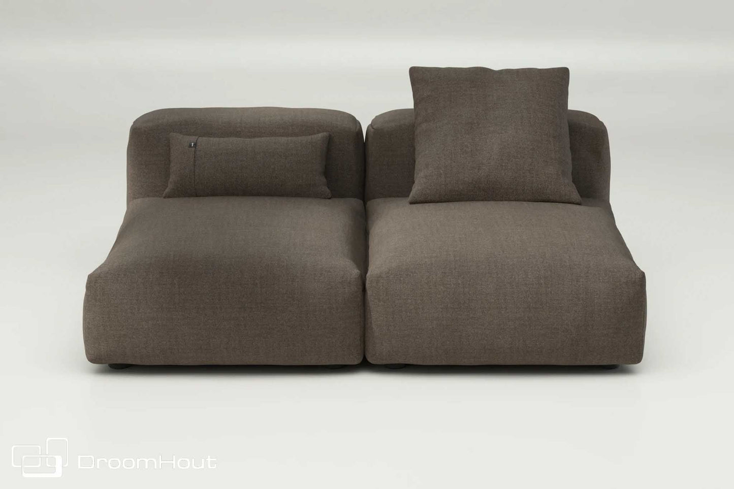 Vetsak sofa set 01 medium pique | taupe pique | taupe Sofa DroomHout