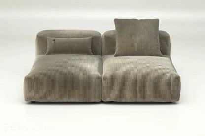 Vetsak sofa set 01 medium cord velours | khaki cord velours | khaki Sofa DroomHout