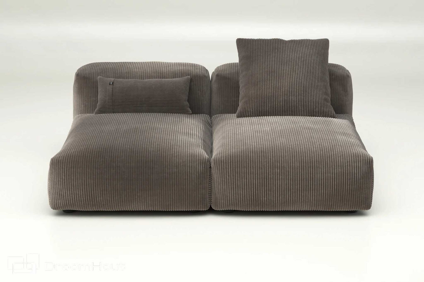 Vetsak sofa set 01 medium cord velours | mocha cord velours | mocha Sofa DroomHout