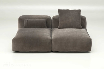 Vetsak sofa set 01 medium cord velours | mocha cord velours | mocha Sofa DroomHout