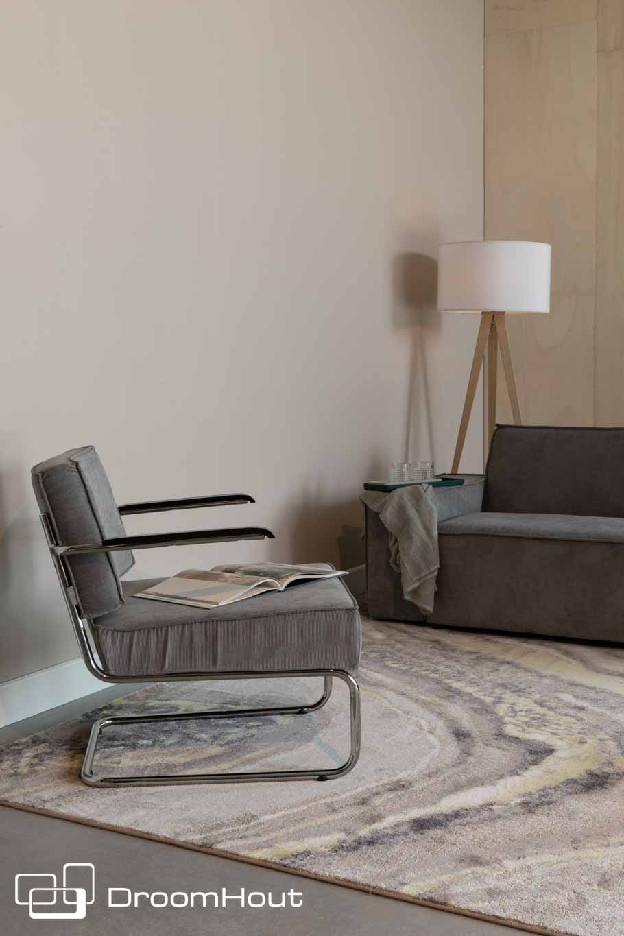 Vloerkleed Zuiver Solar rechthoekig Vloerkleed DroomHout