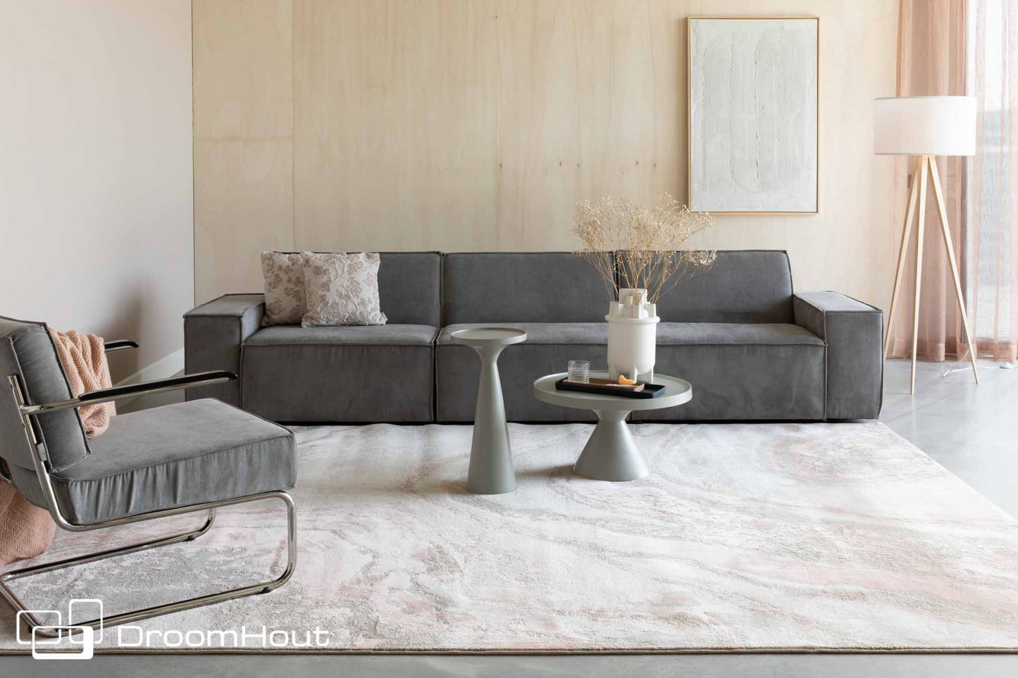 Vloerkleed Zuiver Solar rechthoekig Vloerkleed DroomHout