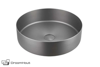 Waskom Deluxe Staal Voor Massief Eiken Badkamermeubel Badkamermeubel DroomHout