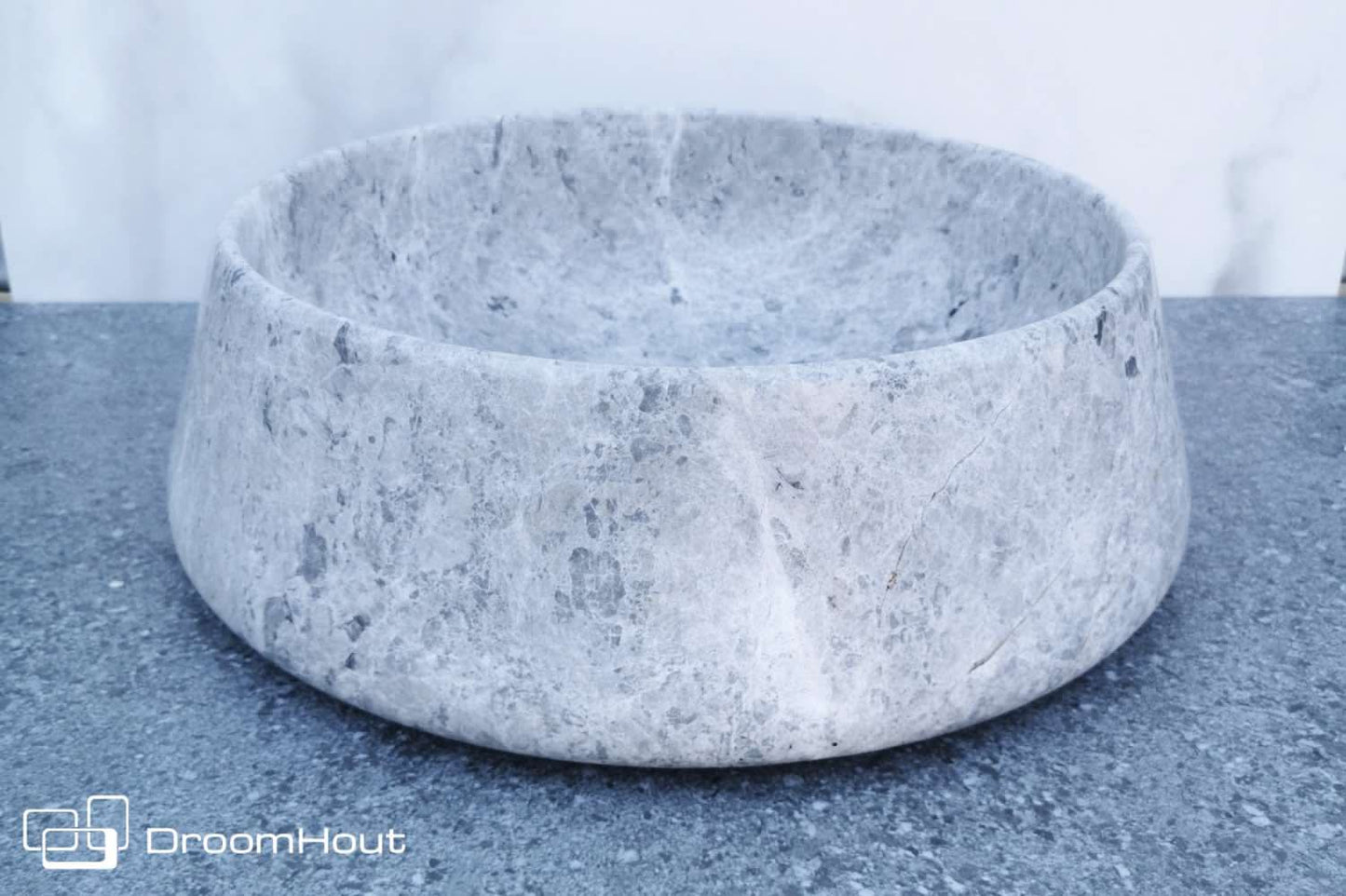 Waskom Marmo tundra grey tundra grey Badkamermeubel DroomHout