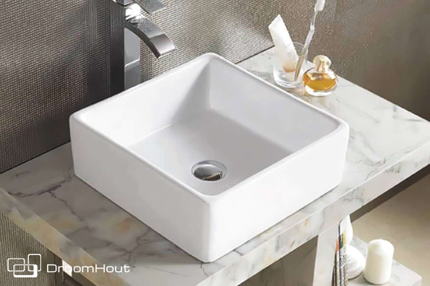 Waskom Quatro badkamermeubel DroomHout