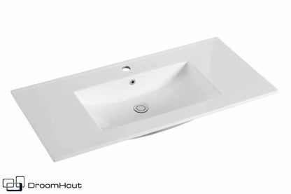 Houten Badkamerset Palm Van Massief Hout Voor Badkamer Met Opbergruimte Luxe Badkamerset DroomHout