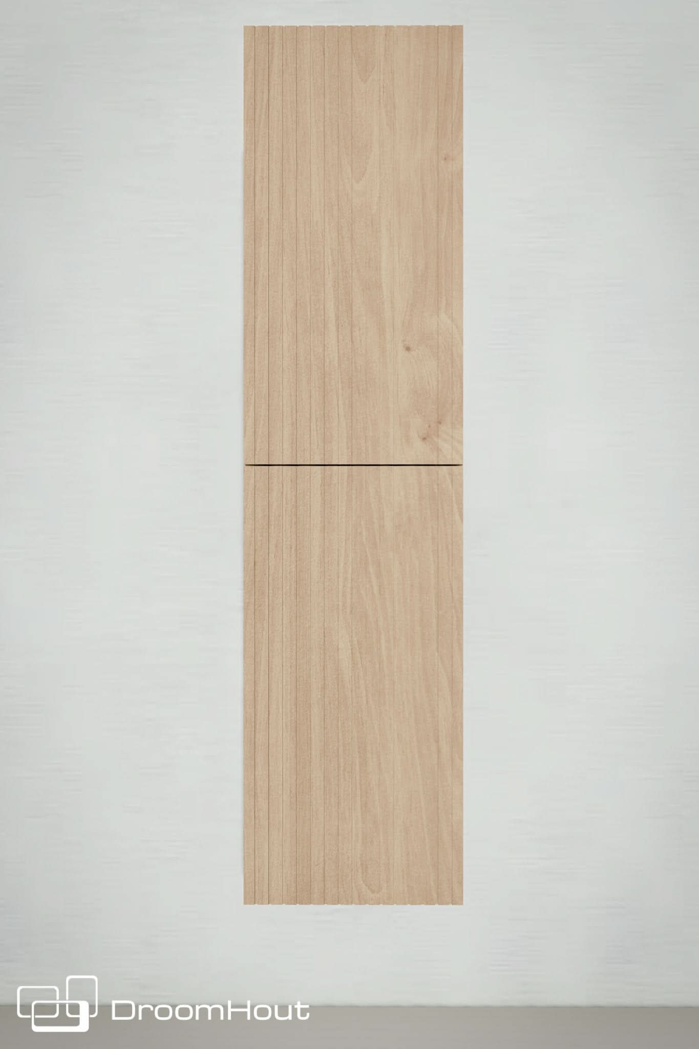 Houten badkamerkast Palm en Wave DroomHout