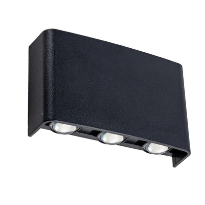 Buitenlamp met Lichtbron - Wandarmatuur - 450lm 2000K/2700K/4000K - Zwart - IP65