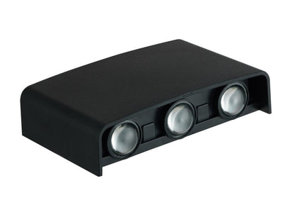 Buitenlamp met Lichtbron - Wandarmatuur - 450lm 2000K/2700K/4000K - Zwart - IP65