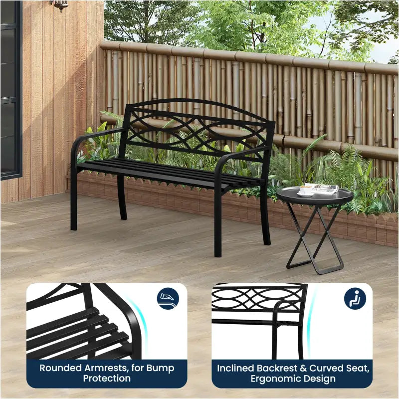 Tuinbank  - Weerbestendig - 2-3 Personen - 127x83x60cm