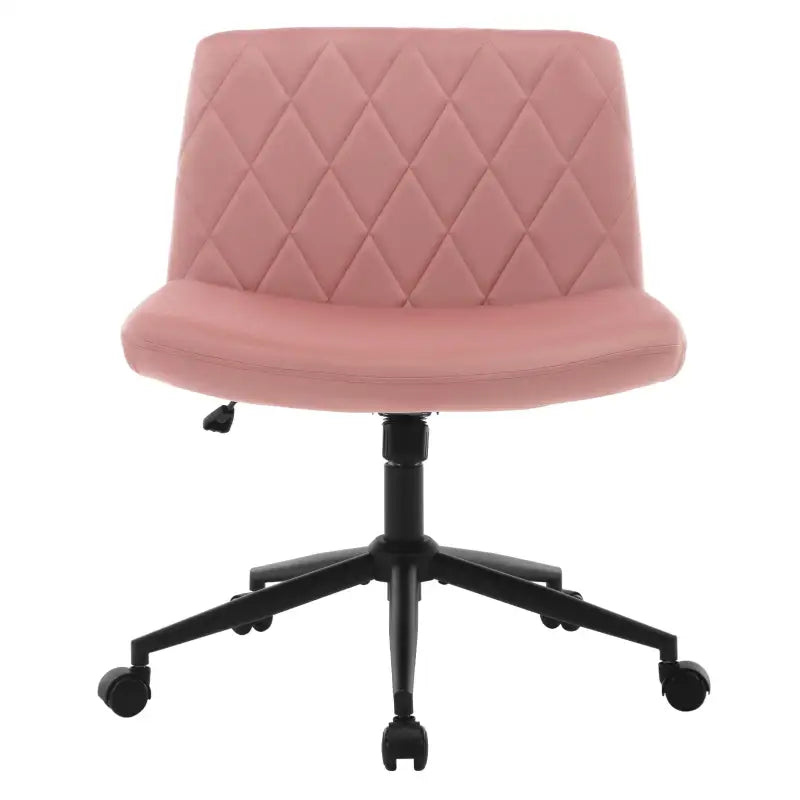 BukkitBow - Bureaustoel - Fluweel en Metaal - Ergonomisch - Verstelbaar - Zonder Armleuning