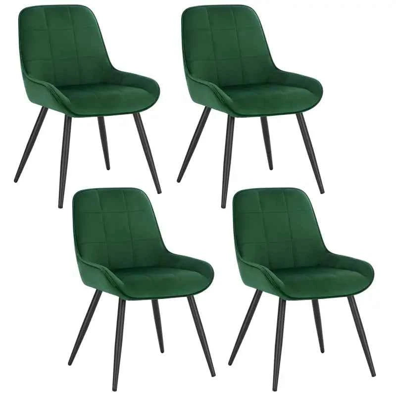 BukkitBow - Comfortabele Eetkamerstoelen - van Faux Leer of Fluweel