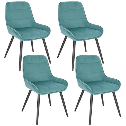 BukkitBow - Comfortabele Eetkamerstoelen - van Faux Leer of Fluweel